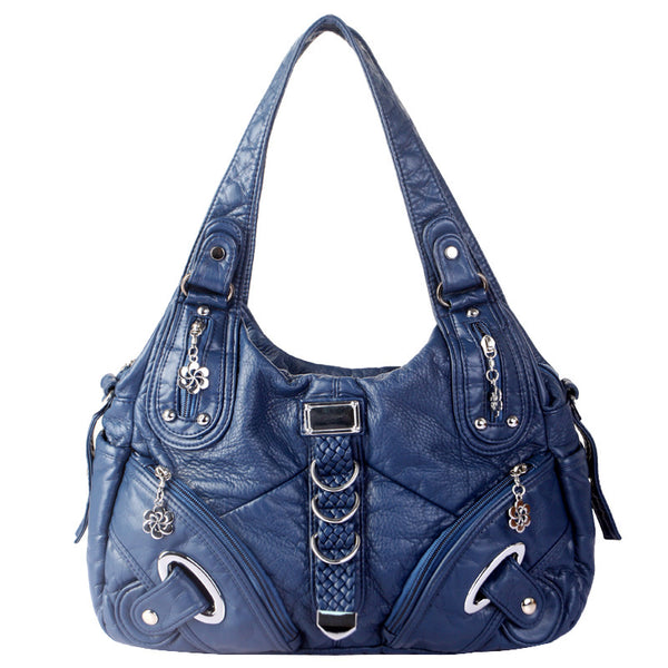 Stitched PU Crossbody Bag, product view 8