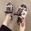 Open toe lace up sandals — additional view 2