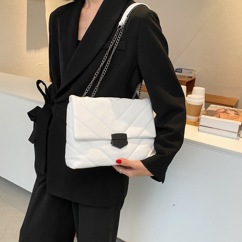 Embroidered PU Leather Crossbody Bag for Women, alternate product view