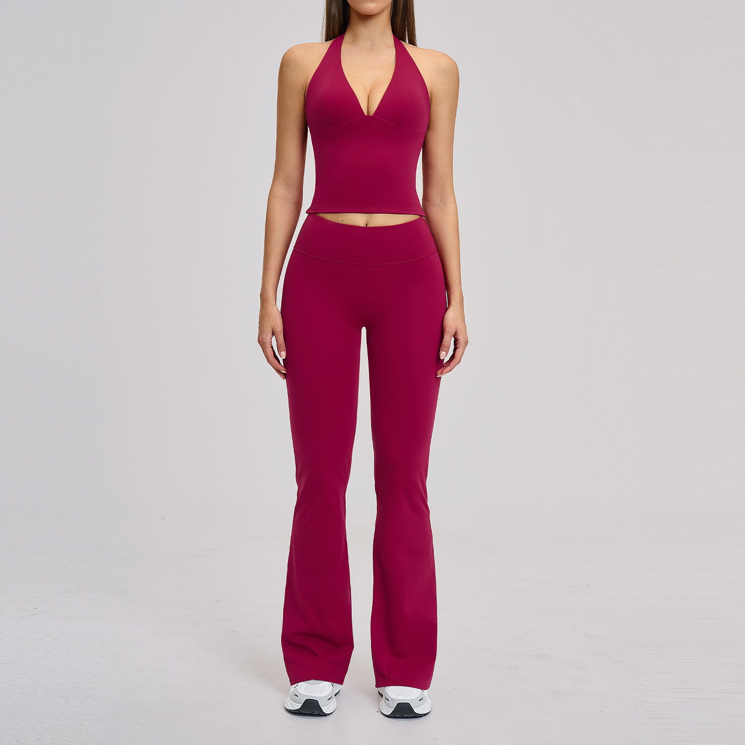 Women's Brushed Flared Yoga Set — product image 4