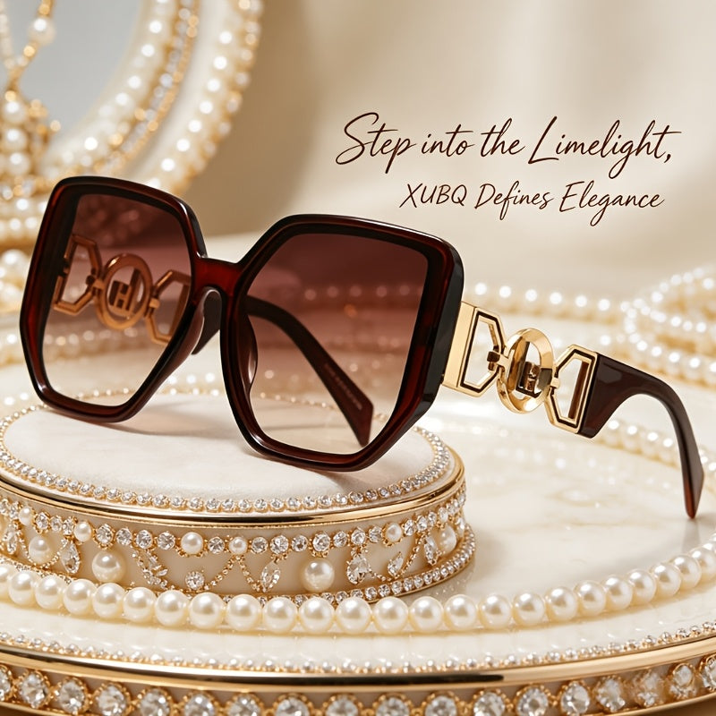 Oversized Square Sunglasses with Gradient Lenses additional product view