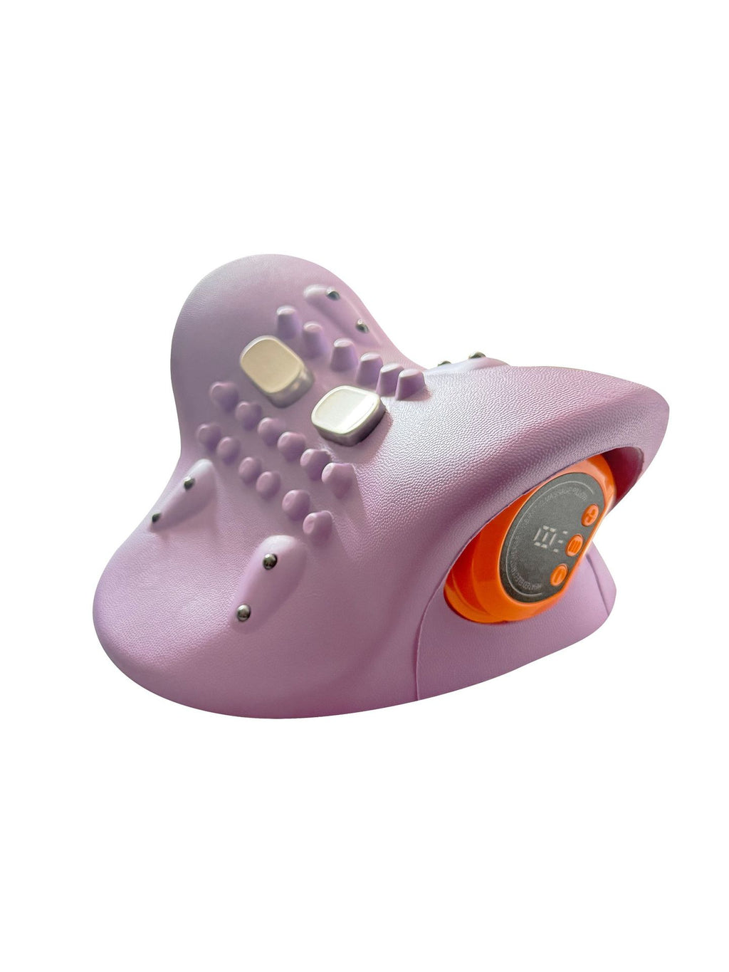 Massage pillow control button and USB port detail