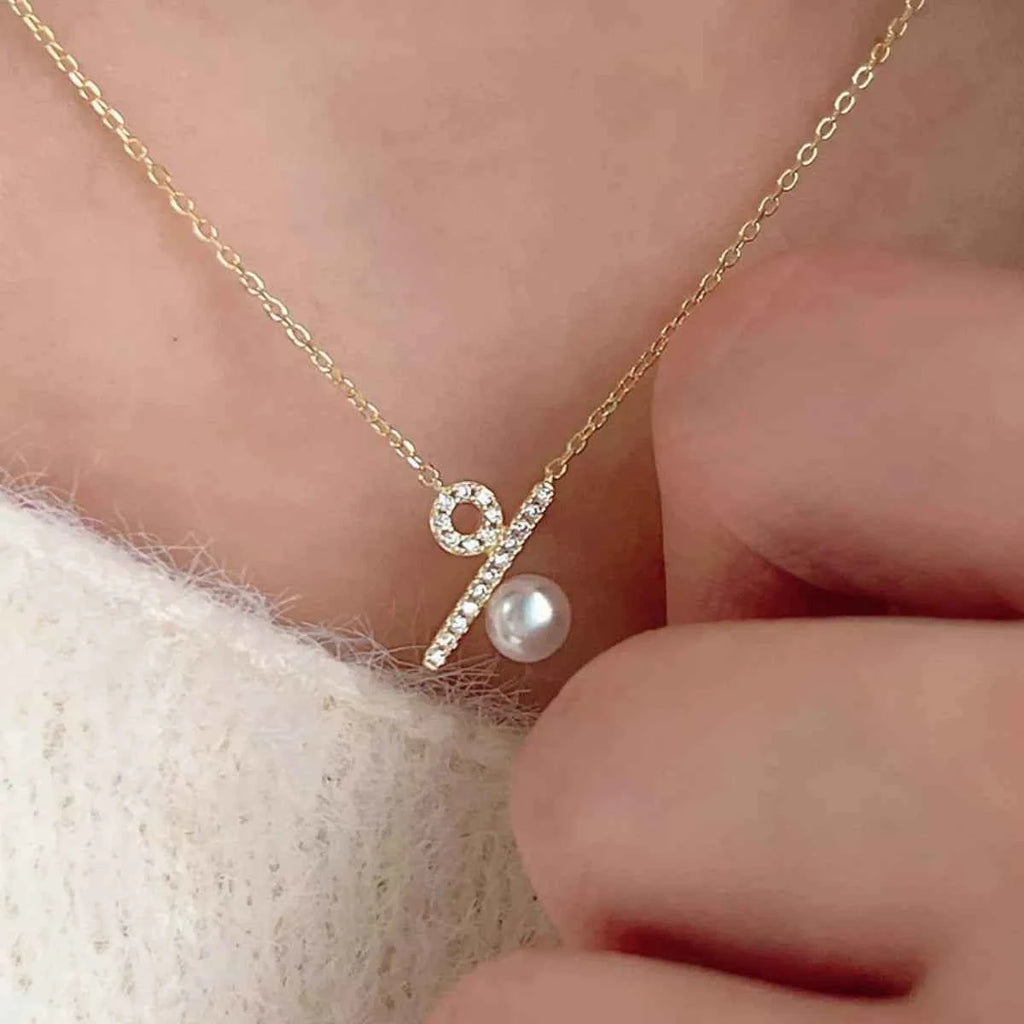 Freshwater pearl pendant necklace — additional view 5