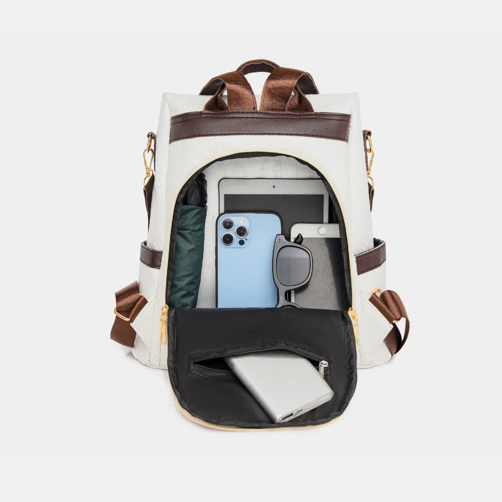 Large PU Leather Backpack — product image 21
