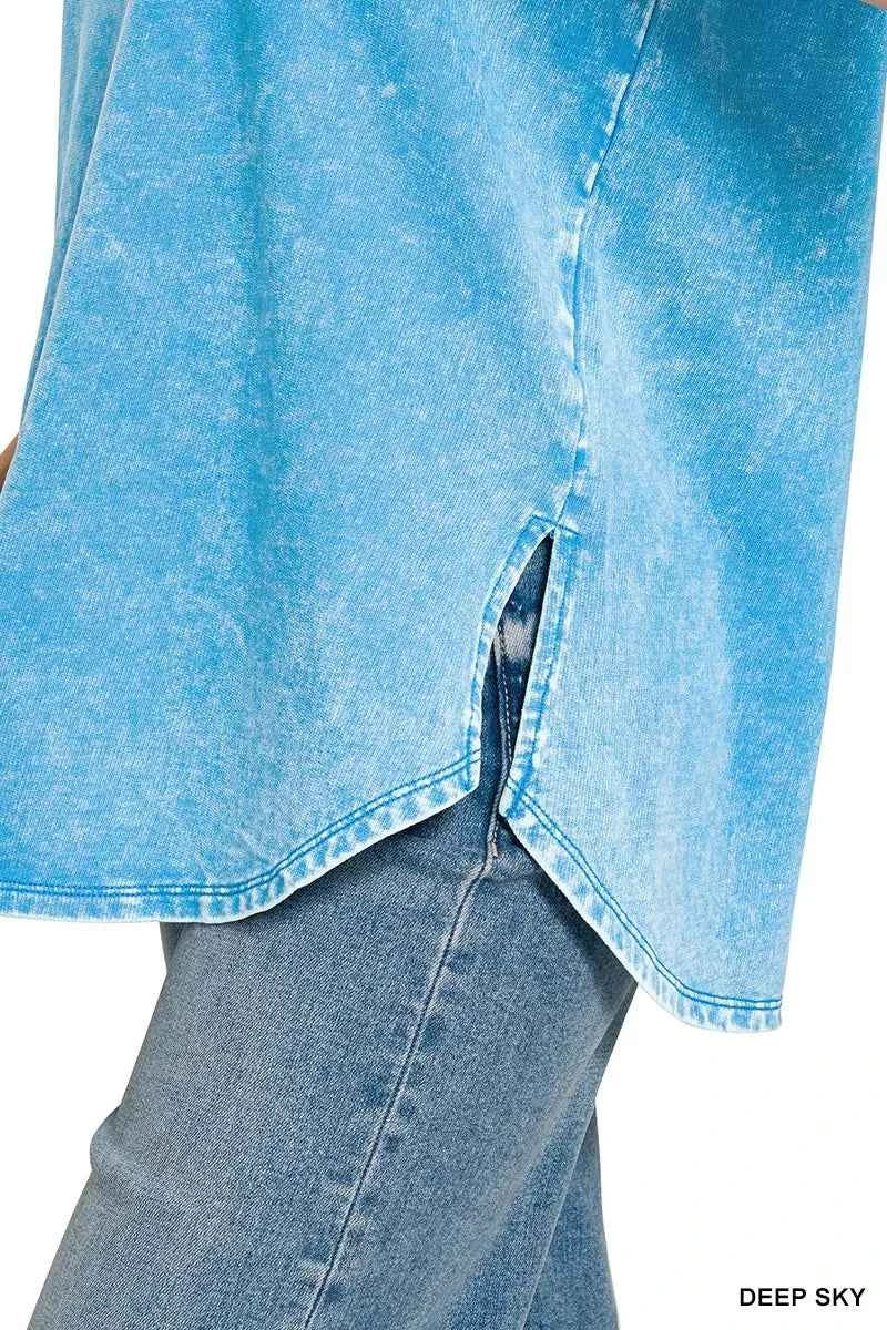 Cozy french terry top — additional view 4