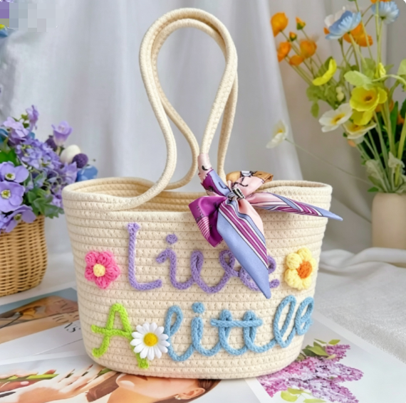 DIY tote bag kit packaging