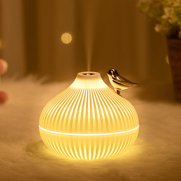 300ml USB humidifier with night light view 2