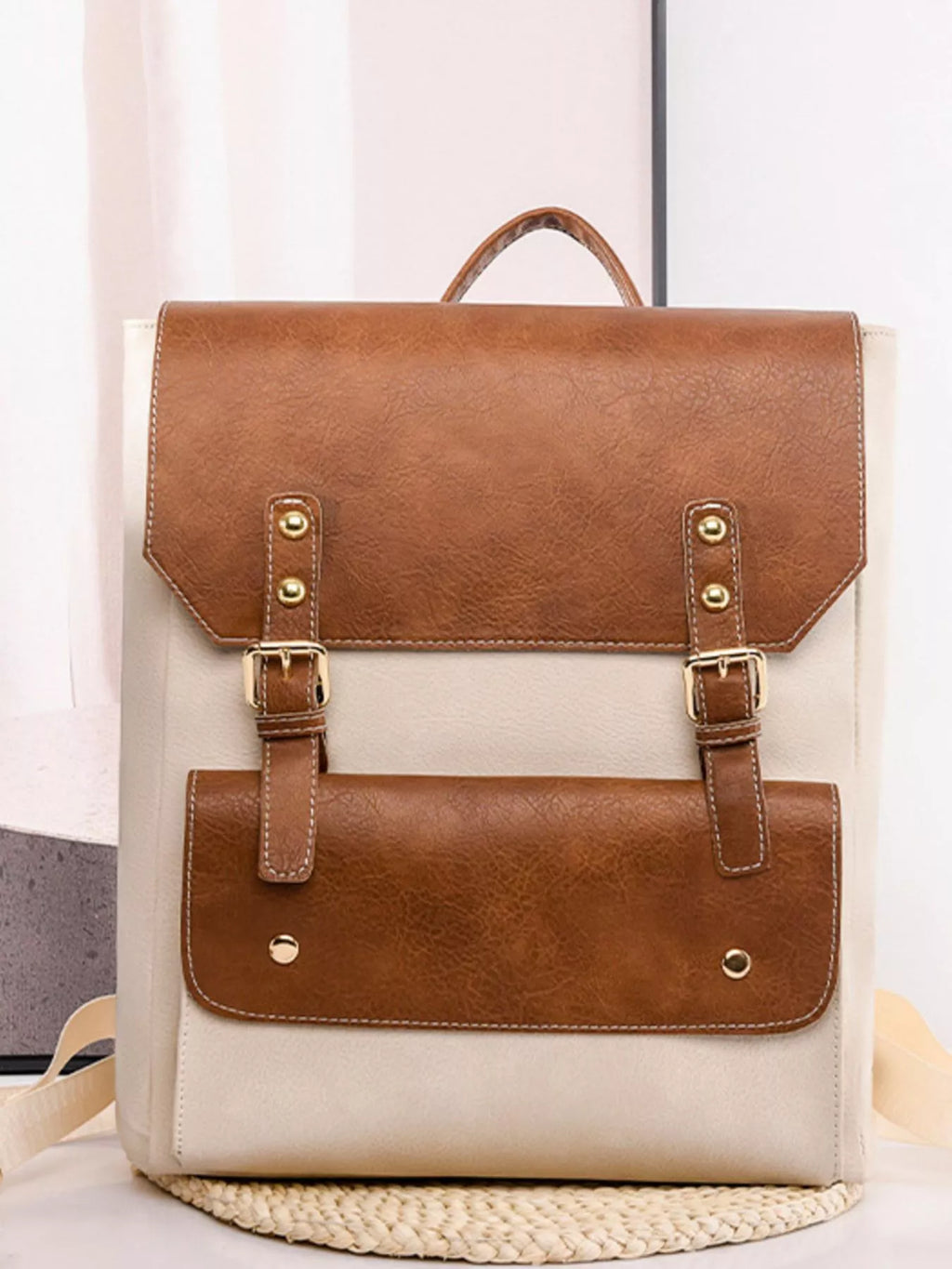 Two tone buckle backpack — additional view 6