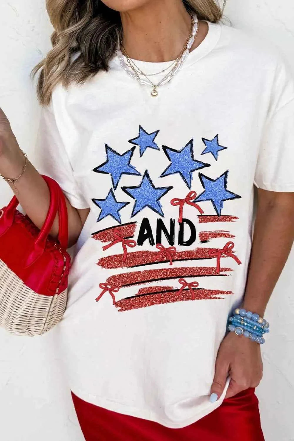 Americana graphic t-shirt — additional view 2