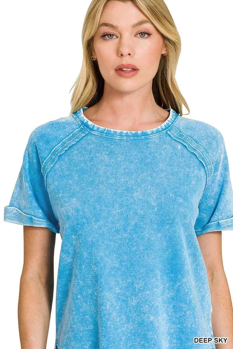 Cozy french terry top — additional view 3