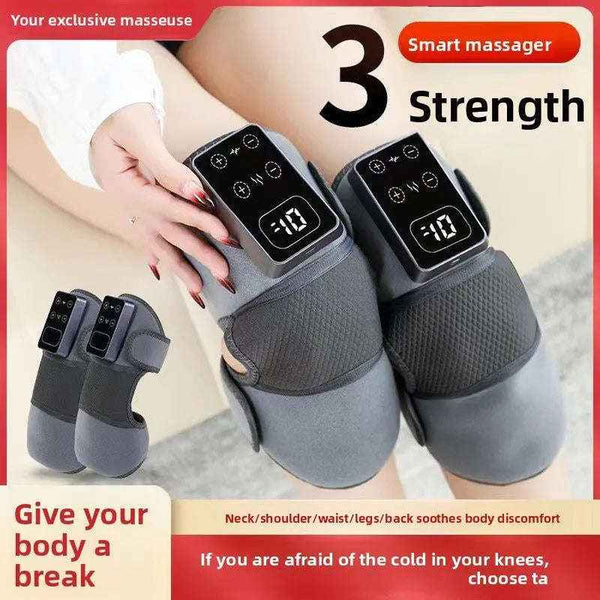 Heated knee wrap with vibration massage — additional view 2