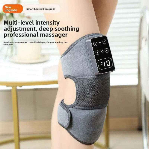 Heated knee wrap with vibration massage — additional view 4