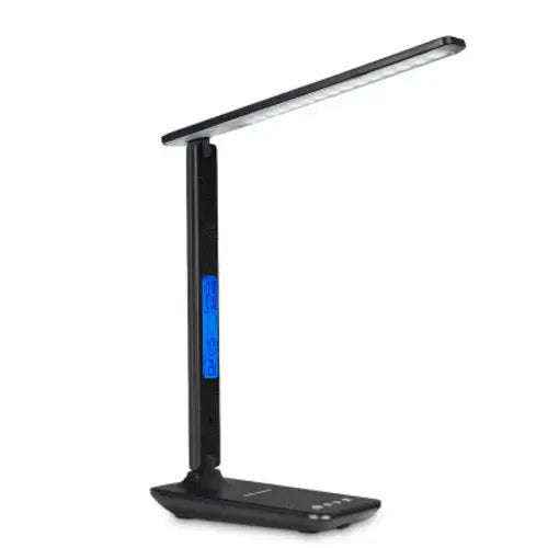 Wireless charging desk lamp with clock and RGB lighting — additional view 4