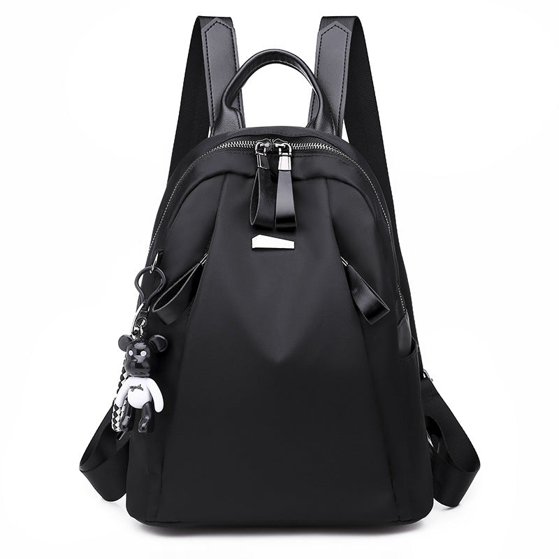 Product detail photo of Solid School Backpack, black, everyday style, solid school backpack