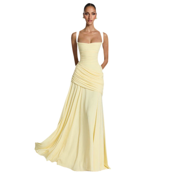 Flattering sleeveless slip dress — additional view 5