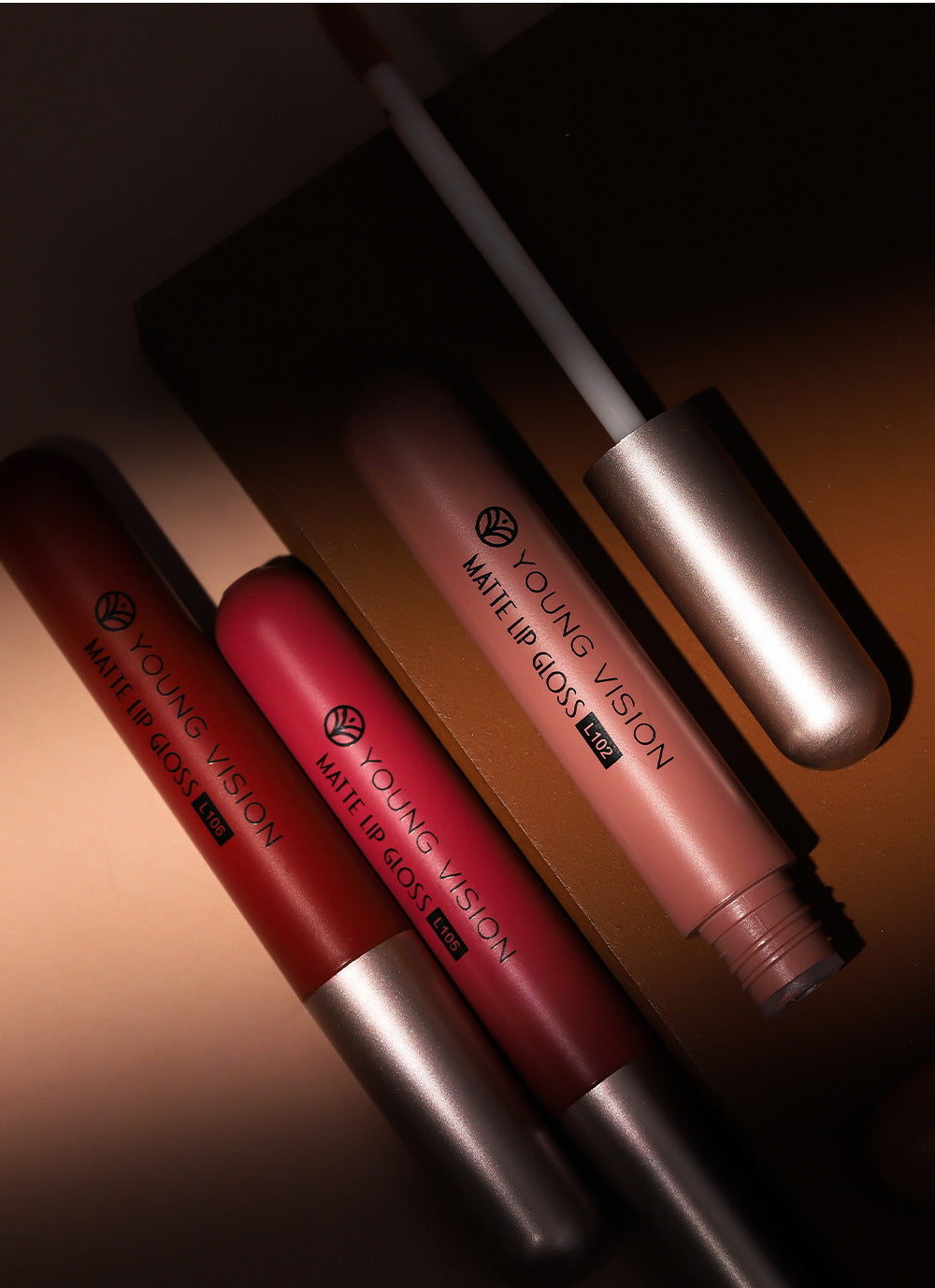 6-Piece Lip Gloss Set - Lipstick-Style Applicators, product view 9