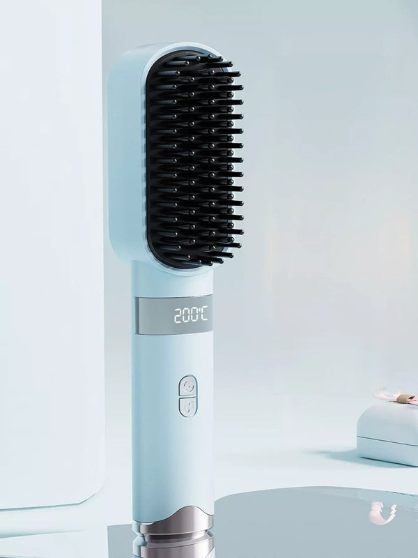 2-in-1 cordless ionic straightening brush — additional view 7