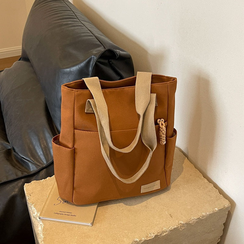 Large Capacity Canvas Tote Bag product photo