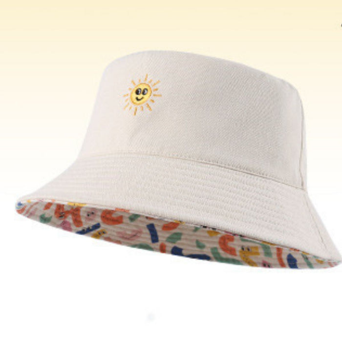 Sun embroidered bucket hat — primary view