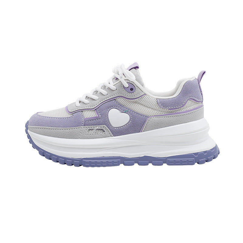 Women's Mesh Lace-Up Running Shoes-Splashis, alternate view 2