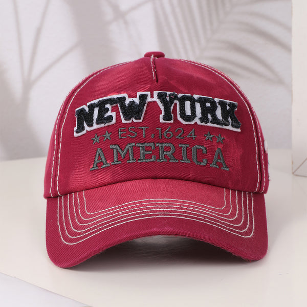 Embroidered Lettering Baseball Cap-Splashis, alternate view 4