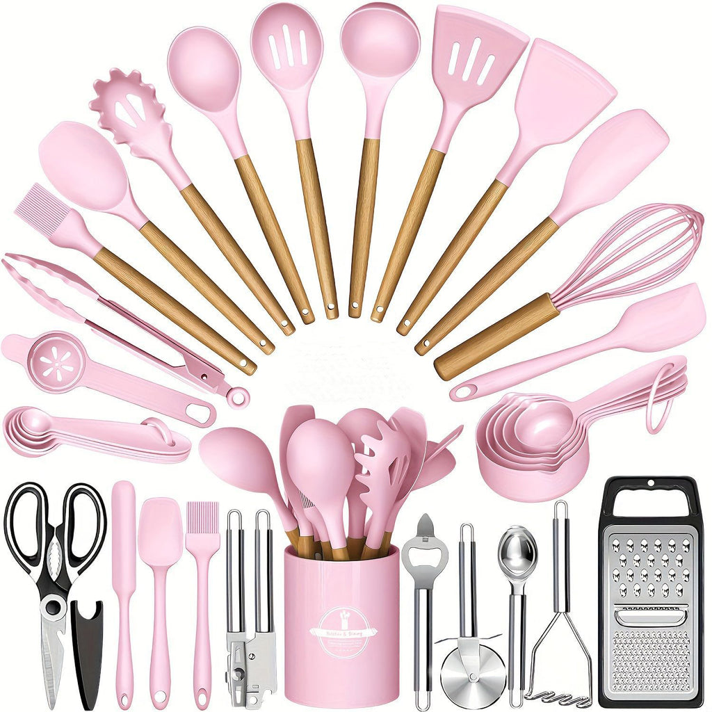 Kitchen tool set full 34-piece layout