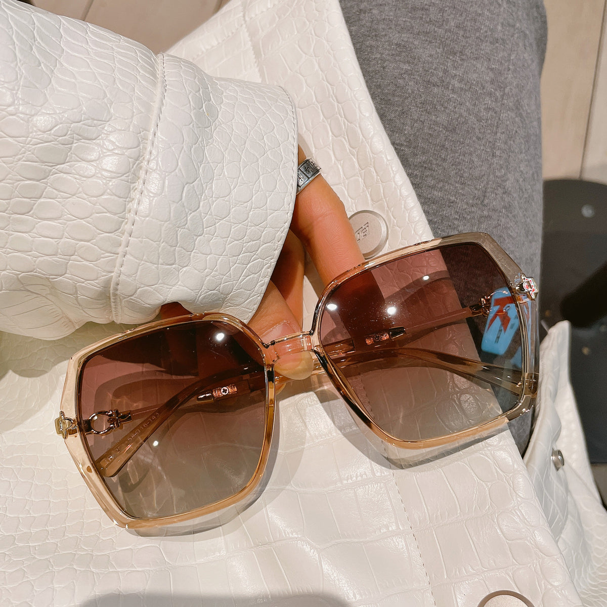 Polygon Square Sunglasses – TR90 Frame, product view 7