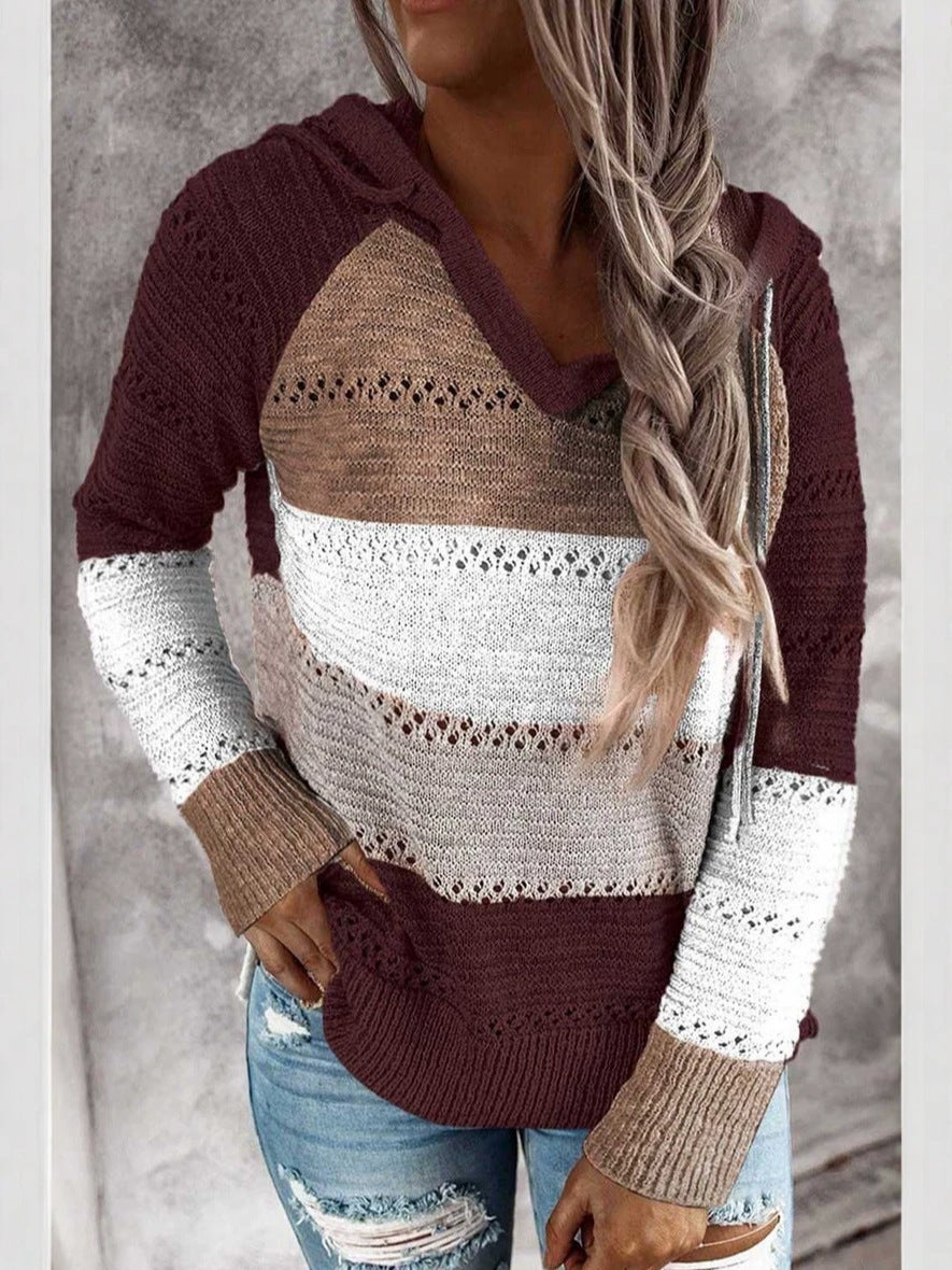 Women's Loose Fit Knit Sweater – Plus Size , 7 Colours product image