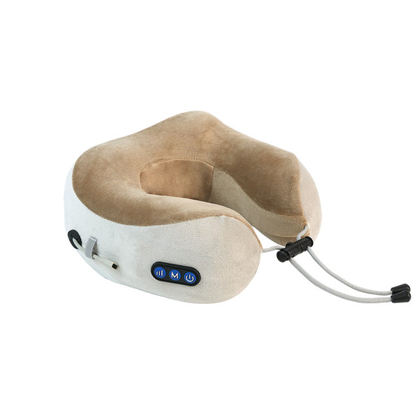 Massage pillow charging cable and port detail
