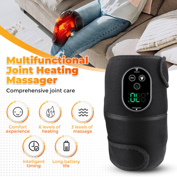 Knee pad wrapped around knee for support