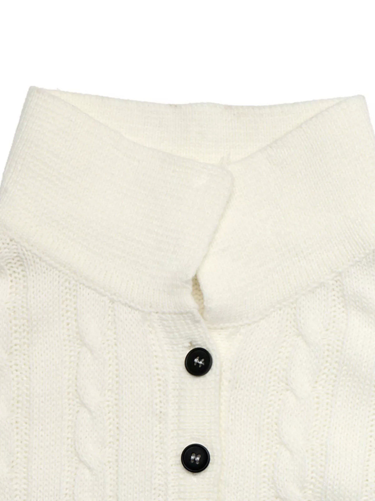 Cable Knit Long Sleeve Sweater, product view 7