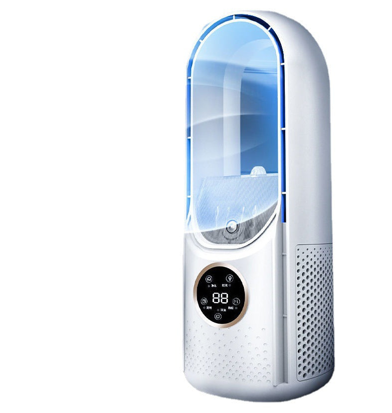 Portable USB leafless air cooler fan view 8