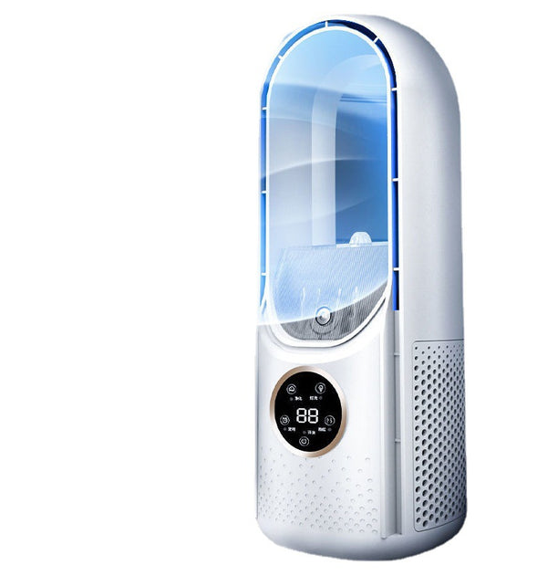 Portable USB leafless air cooler fan view 8
