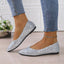 Point toe flat slip-on shoes — additional view 3