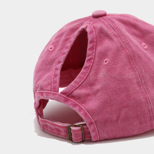 Women's Ponytail Sports Sun Hat-Splashis, alternate view 1