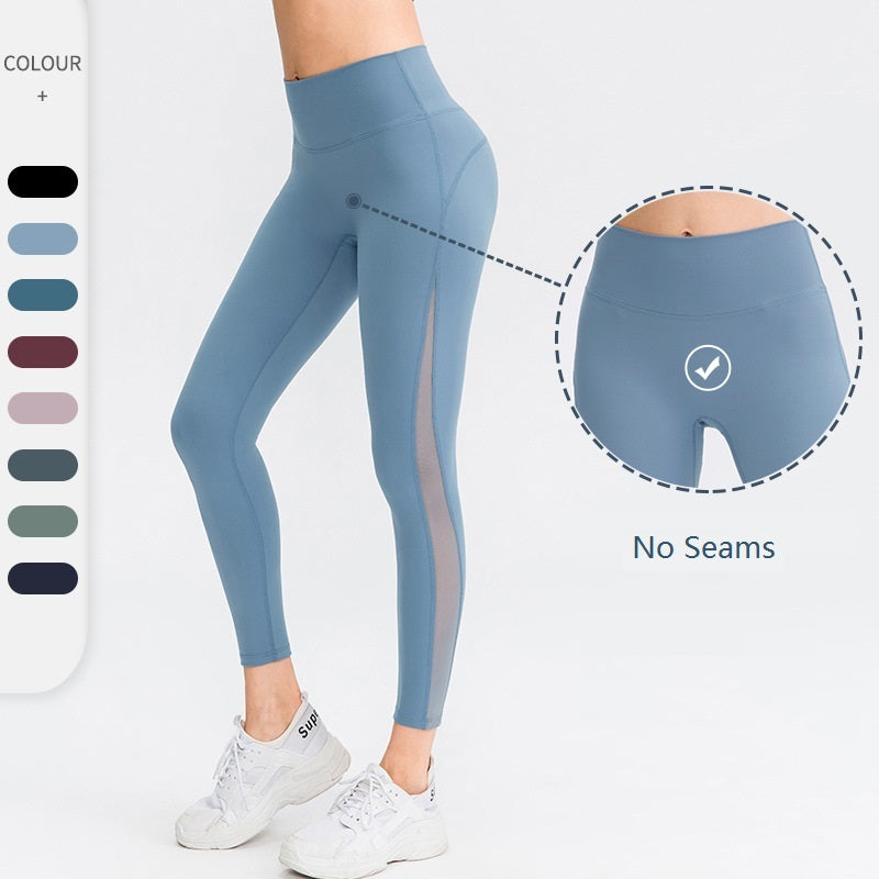 Seamless High-Waisted Leggings — Yoga & Everyday Pants, front product view