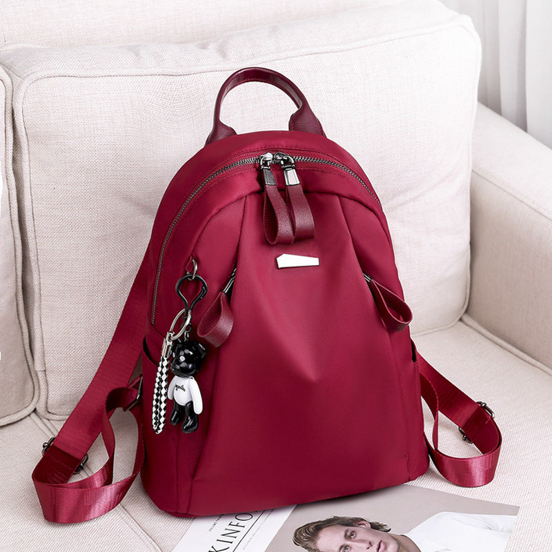 Product detail photo of Solid School Backpack, black, everyday style, solid school backpack