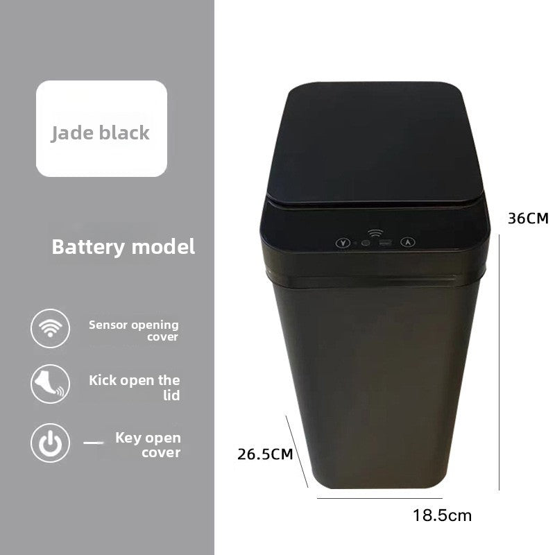 Motion Sensor Smart Trash Can with Foot Pedal