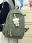 Plaid Nylon Backpack — main product image