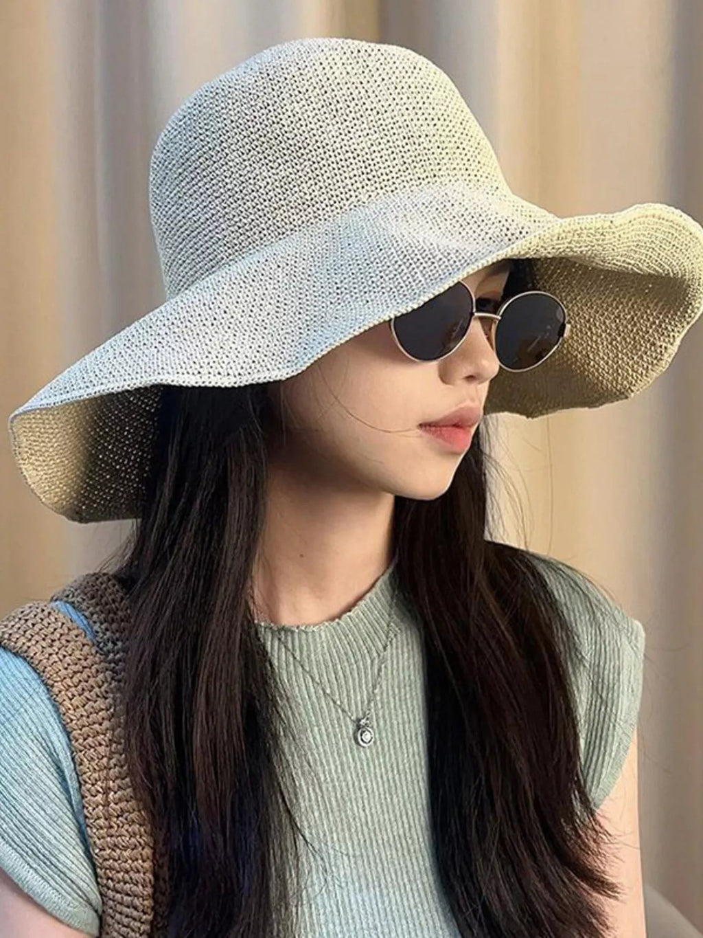 Wide brim sun hat — additional view 6