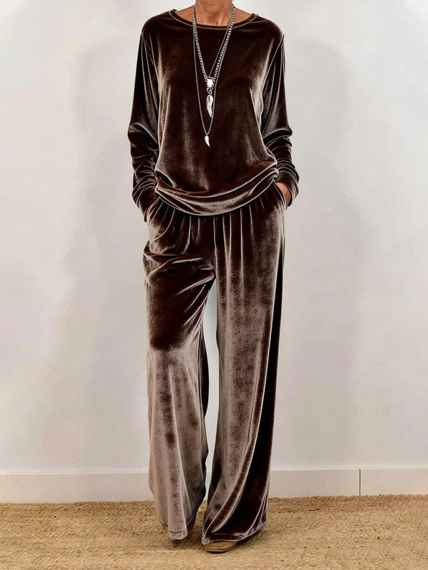 Women's Long-Sleeve Pullover & Pants Set — product image 7