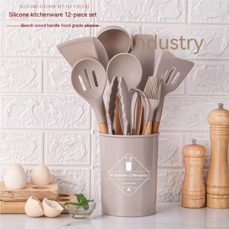 12-Piece Silicone Kitchen Utensil Set — main product image