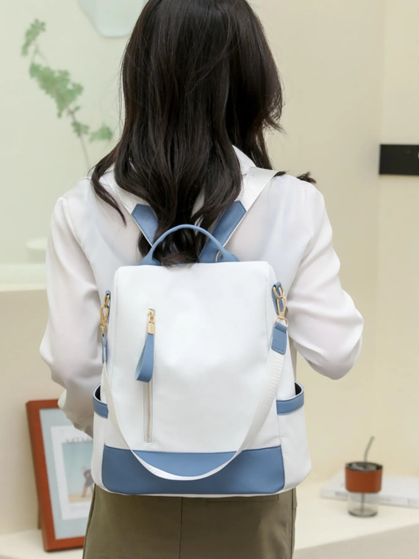 Color-Block Convertible Backpack — product image 5