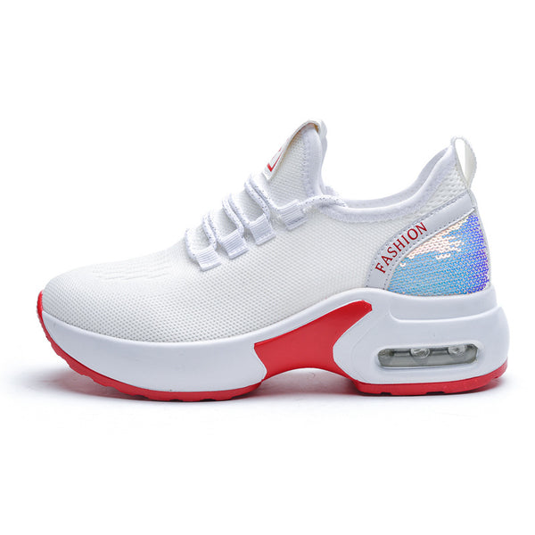 Women's knit sneakers color options