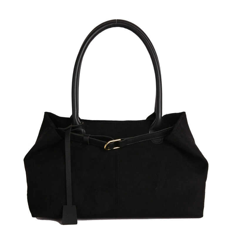 PU Tote Bag for Women – Large Capacity Shoulder Handbag, front product view