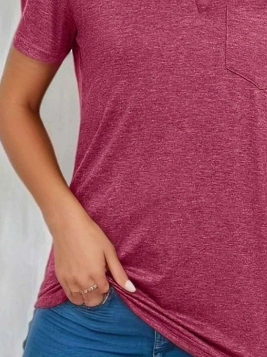 Johnny collar short sleeve top — additional view 12