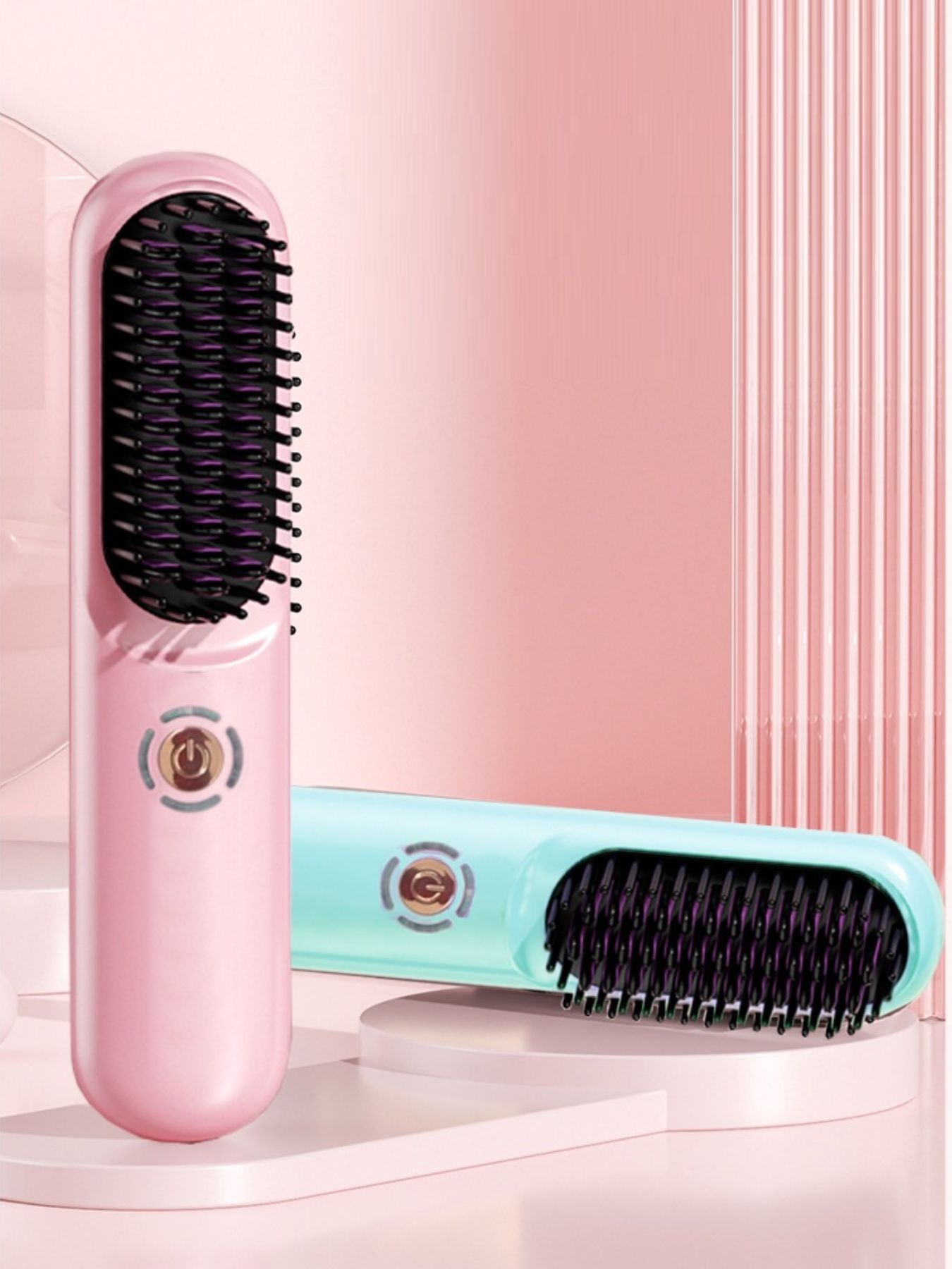 Portable heated straightening comb — additional view 2