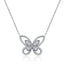 Product detail photo of Sterling Silver Clavicle Chain Pendant, Necklace, sterling silver clavicle chain pendant