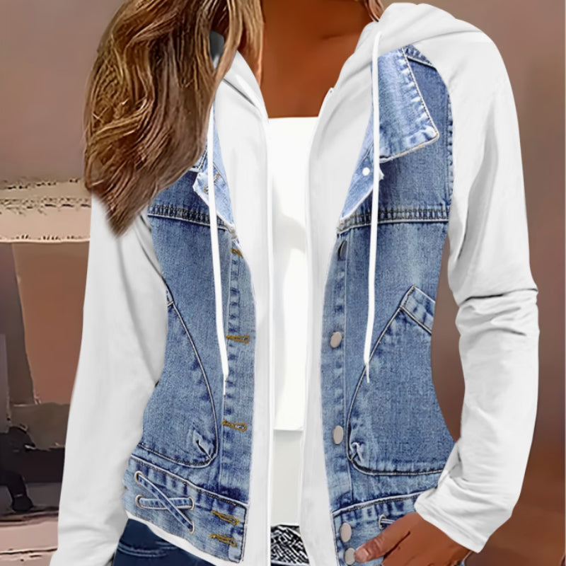 Long-Sleeve Hooded Zip Jacket additional product view