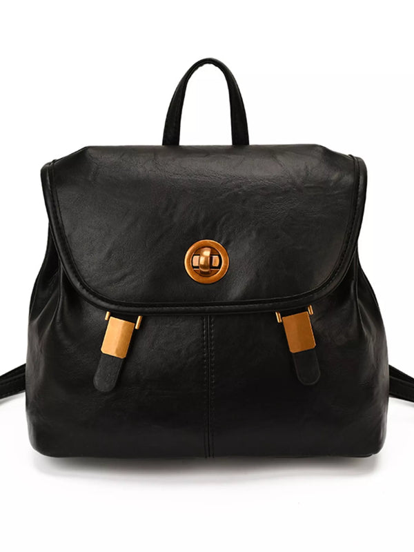 Small PU Leather Backpack — product image 6